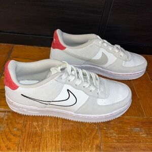 Nike Air White & Gray Sneakers